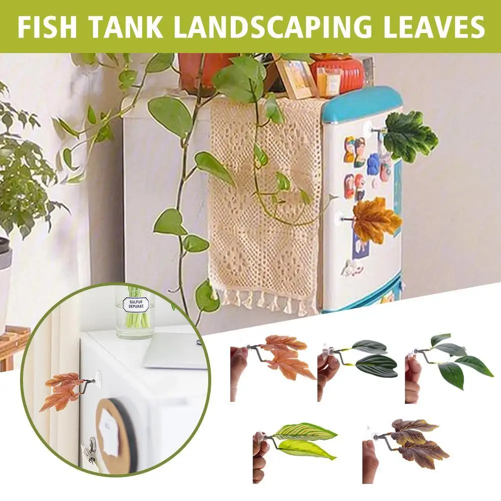 

Betta Fish Rest Leaf Aquarium Landscaping Artificial Plants Decoration Fish Spawning Leaf Fish Tank Simulation Grass Ornament