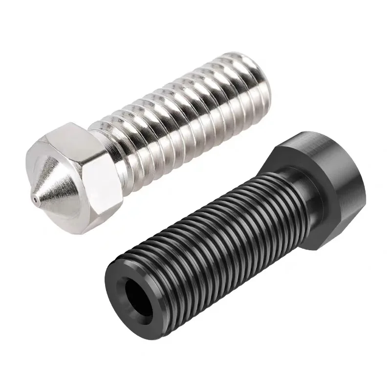 Volcano Nozzle For Artillery Sidewinder X1 & X2 Genius Pro Vyper Kobra Plus, Max 1.75mm Filament M6 Thread Hotend Brass Nozzles