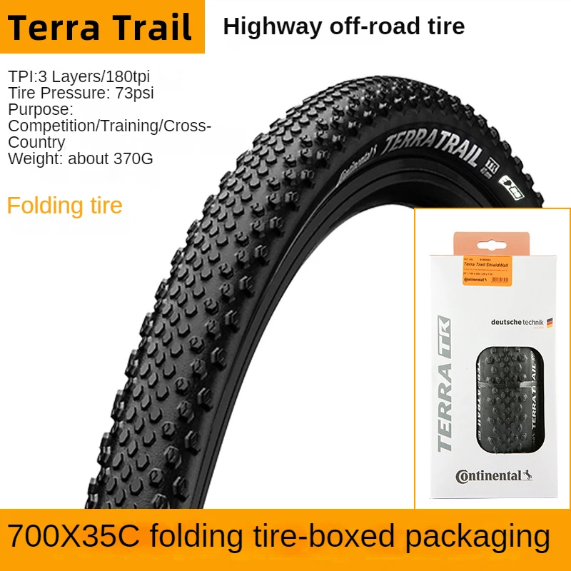  Terratrail Tire Road Bicycle Tyre Casing CycloCross Gravel 700*35C40C Bicycle Tires Puncture-Proof Outer Tire