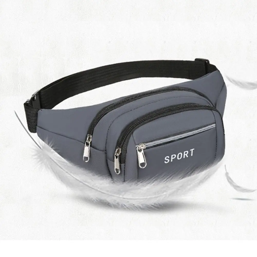 

5 Colors Men Chest Bag New Large Capacity Canvas Waist Bag Multifunctional Male Shoulder Bag Unisex
