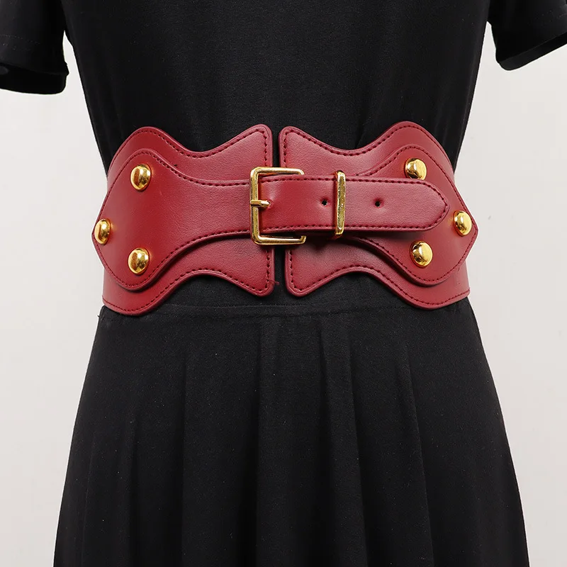 

Женский модный кожаный ремень, декоративные широкие ремни, женская юбка на талии, ретро-корсет, пояс, платье, пальто, пояс
