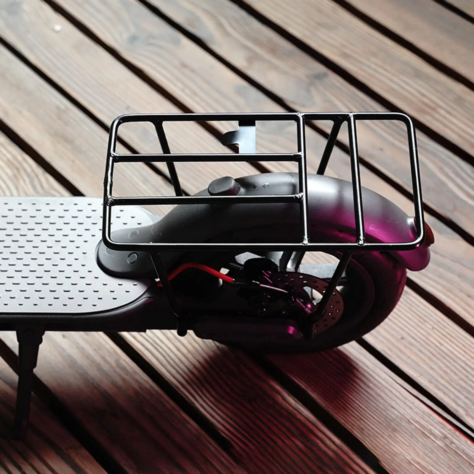 

Electric Scooter Rear Shelf Storage Lightweight Rustproof Accs for Travel