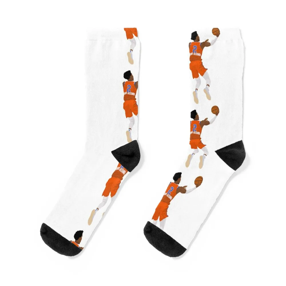 

Shai Gilgeous-Alexander Socks anti-slip gym Thermal man winter luxe Socks Women Men's