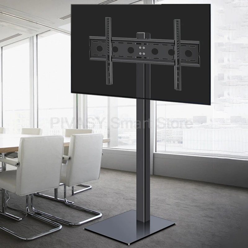 隠しテレビフロアスタンド垂直マウントユニバーサルすべてのブランド 32/42/55/60/65 インチドリル不要の目に見えないデザインテレビラック家庭用