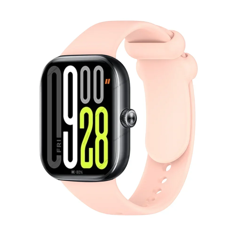 Pulseira esportiva para redmi watch 5, pulseira de substituição para smartwatch xiaomi mi band 9 pro 8 pro, acessórios de pulseira de silicone
