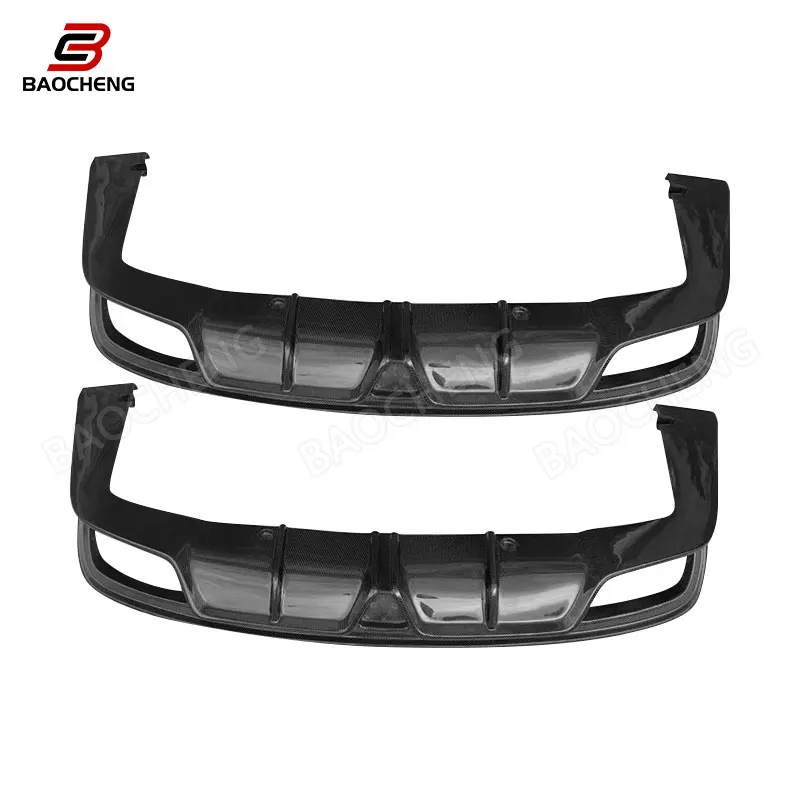 

For Maserati Quattroporte 2013-2016 Rear Diffuser Bumper with Lamp LED Light Bodykit Perfect Quality and Factory Price Parts
