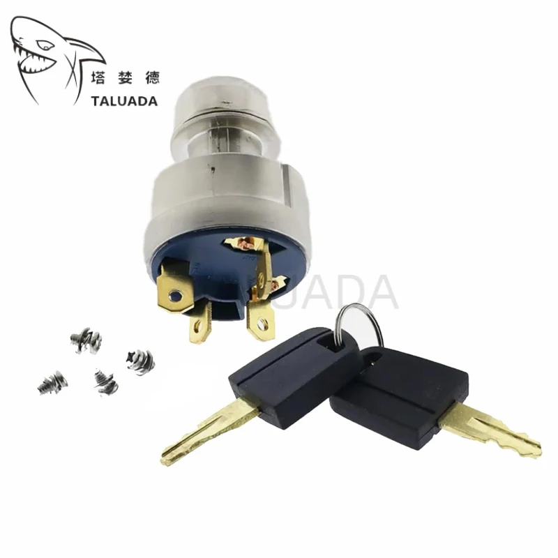 

237-3530 2373530 CA2373530 For K4N S4L2 S3L2 Engine 303CR 304CR 305CR Ignition Switch 4 Terminal Key Excavator