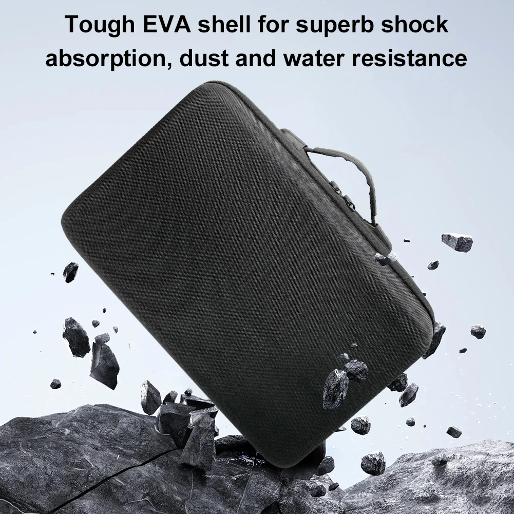 For Canon PIXMA TR160/TR150/iP110 Wireless Printer Case with Mesh Bag Small Printer Protect Box Anti-Scratch Printer Accessories view 5