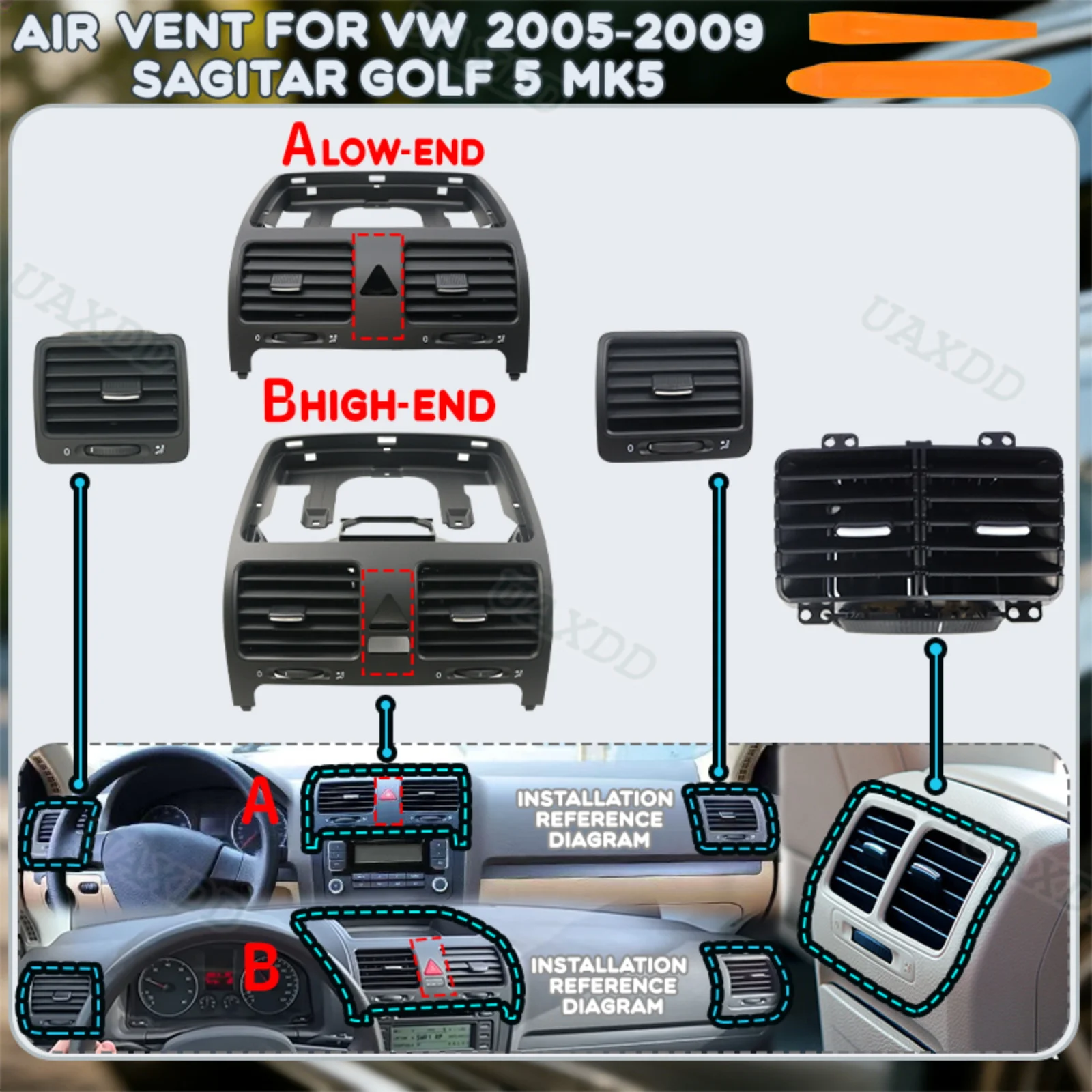 Golf Equipment Outlet - Untuk VW Sagitar Golf 5 MK5