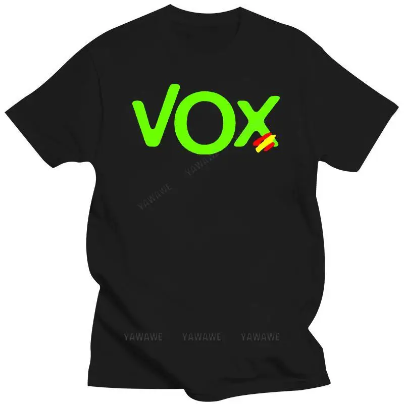 Mens Clothing T-Shirt-T-Shirt - Roly Logo Vox Spain Est Fashion Tee Shirt Cotton Tshirt Men Summer Fashion T-Shirt Euro Size