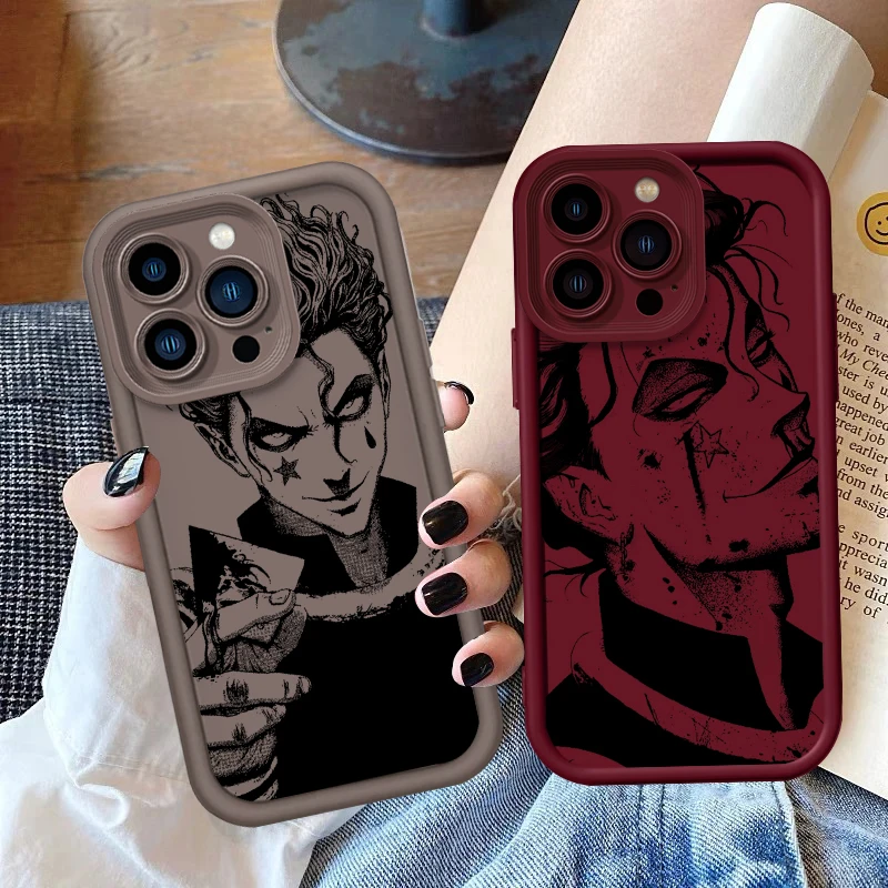 Чехол для телефона Hisoka Hunter X Hunter Eye с лестницей для Apple iPhone 15 14 13 12 11 XS XR X Pro Max Plus