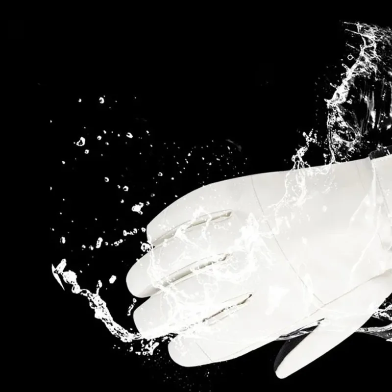 Winter-Skihandschuhe für Damen und Herren, einfarbig, winddicht, warme Handschuhe, wasserdichte Touchscreen-Handschuhe, Radfahren, Sportzubehör