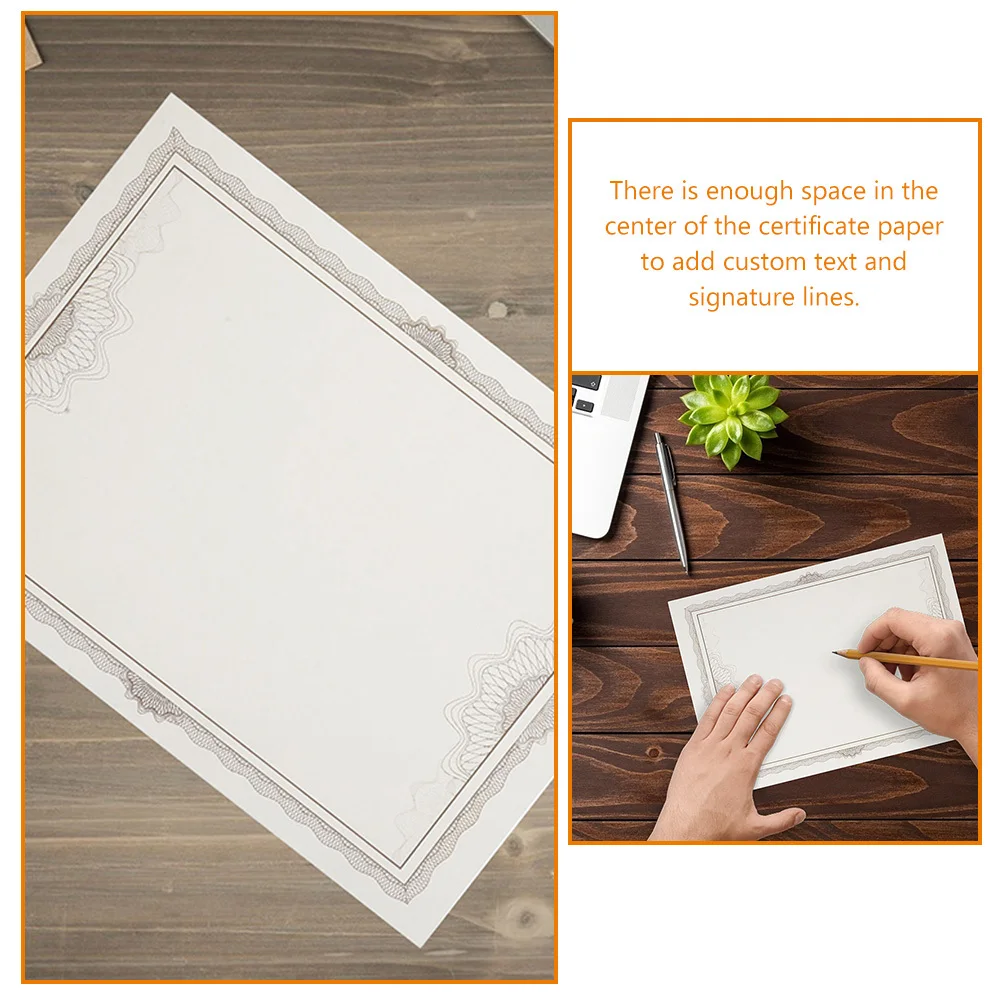 5 قطعة ورقة شهادة فارغة لجائزة دبلوم المدرسة الشرف الداخلي للطباعة التعرف على الكتابة شهادات هدية التقدير #4