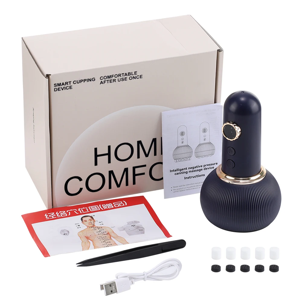 ذكي شفط فراغ الحجامة مكافحة السيلوليت جهاز تدليك لمراكز التجميل الزجاج الجرار مكافحة السيلوليت الحجامة فراغ التخسيس Guasha #6