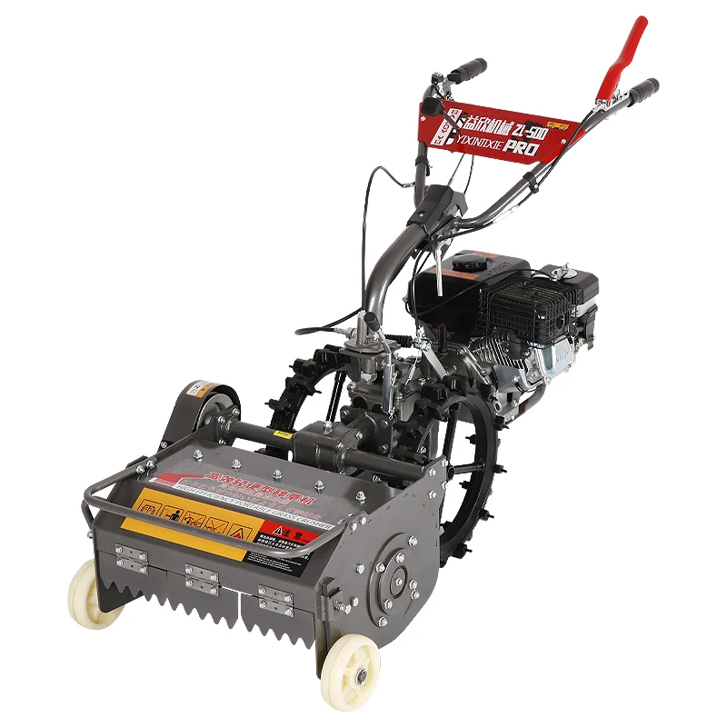 Small self-propelled lawn mower 3TG-4Q high-power orchard wasteland 4KW garden lawn mower gasoline