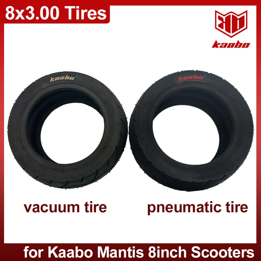 

8x3.00-5 Tire Tyre 8x3.0 Vacuum Tubeless Tires Pneumatic Inner Tube Original for Kaabo Mantis8 Mantis 8inch Electric Scooter