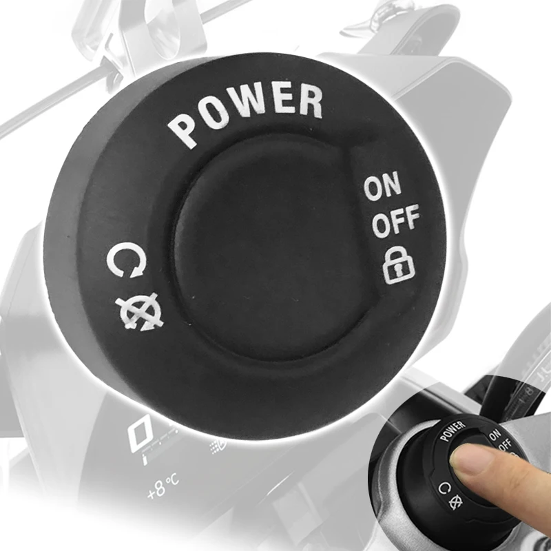 For BMW F750GS F850GS/ADV F900GS F900R F900XR M1000R M1000XR R1200GS R1250GS Motorcycle One-key Start Switch Protective Cover