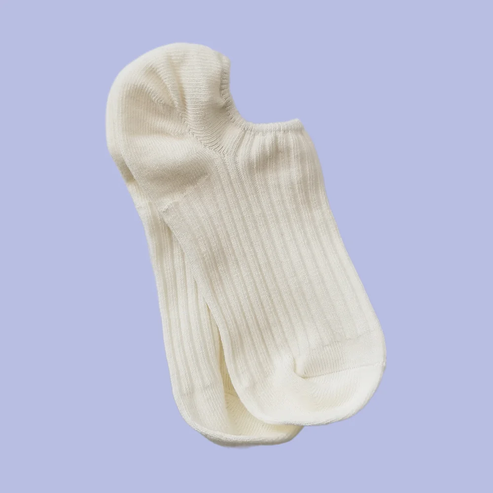 Chaussettes courtes décontractées pour couples, socquettes simples, courtes, bouche peu profonde, bateau, document solide, abonnés rétro, été, nouveau, 5/10 paires