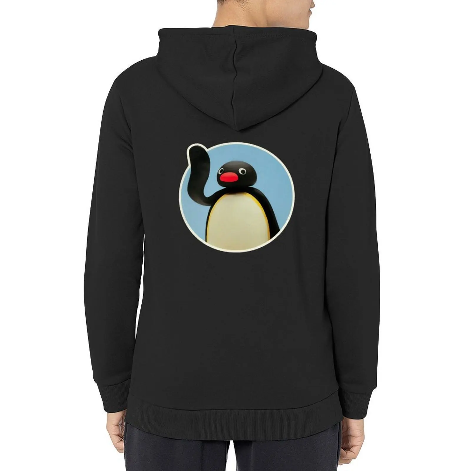 

Pingu Hoodie mens clothes men's sweat-shirt set men clothing autumn jacket men graphic hoodies