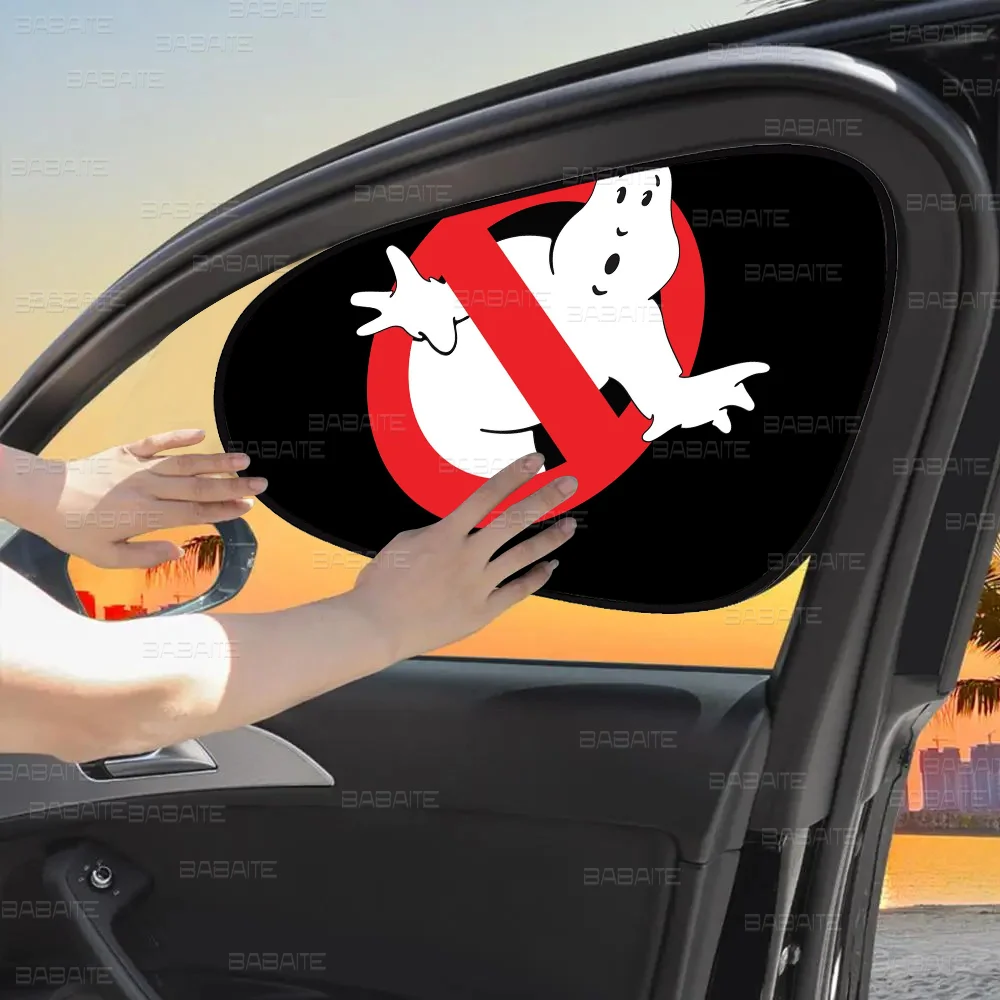 G-Ghostbusters F-Frozen E-Empire Car Sunshade Window Self-priming Heat Insulation Inside Electrostatic Side Curtain Privacy Car