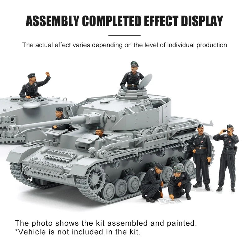 TAMIYA assembly model kit 35354 German tank member group 1/35