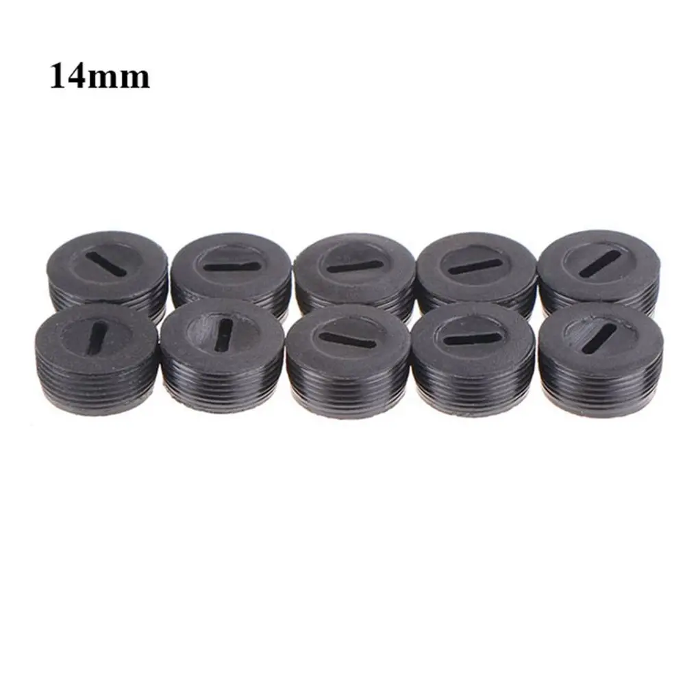 

10pcs 17mm/18mm/20mm/22mm Plastic Black Power Tool Accessories Brush Holder Case Carbon Brush Caps Brush Holder Caps
