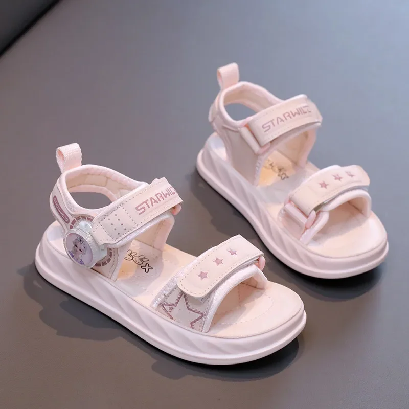 Boys Sandals Summer Kids Shoes Fashion Light Soft Flats Toddler Baby Girls Sandals Infant Casual Beach Children Shoes Outdoor