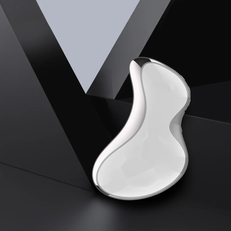 Smart Library Gesicht Vibrierende V-Form Guasha Schaben Massage Werkzeug Elektrische Gua Sha Board Pflege Facelifting Anti Aging