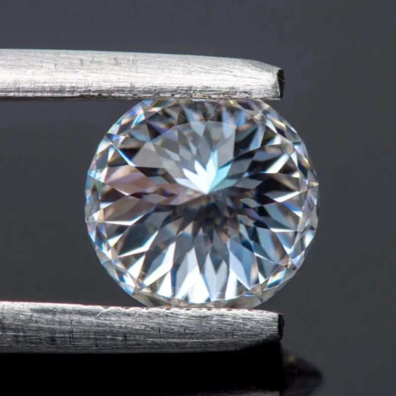 Moissanite losse groothandel 100-gezicht geslepen 1,0-5,0 ct edelstenen D kleur voor bedels sieraden maken materialen met GRA-certificaat