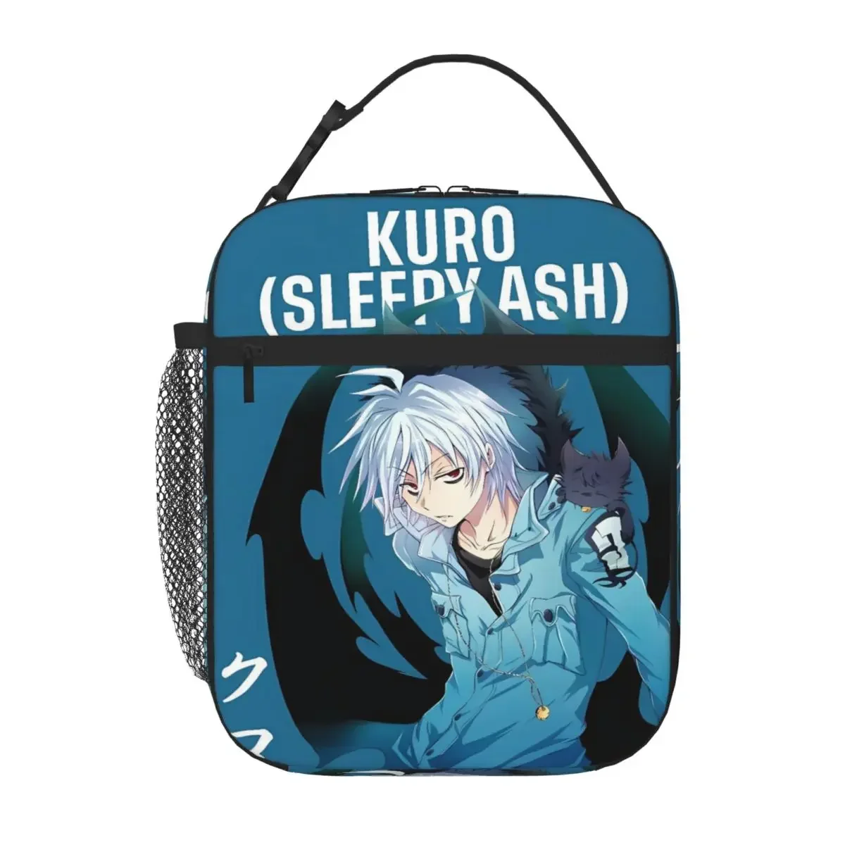 Bestselling Kuro Servamp Hip Hop Insulated Lunch Bag Car Driving Lunch Thermal Tote