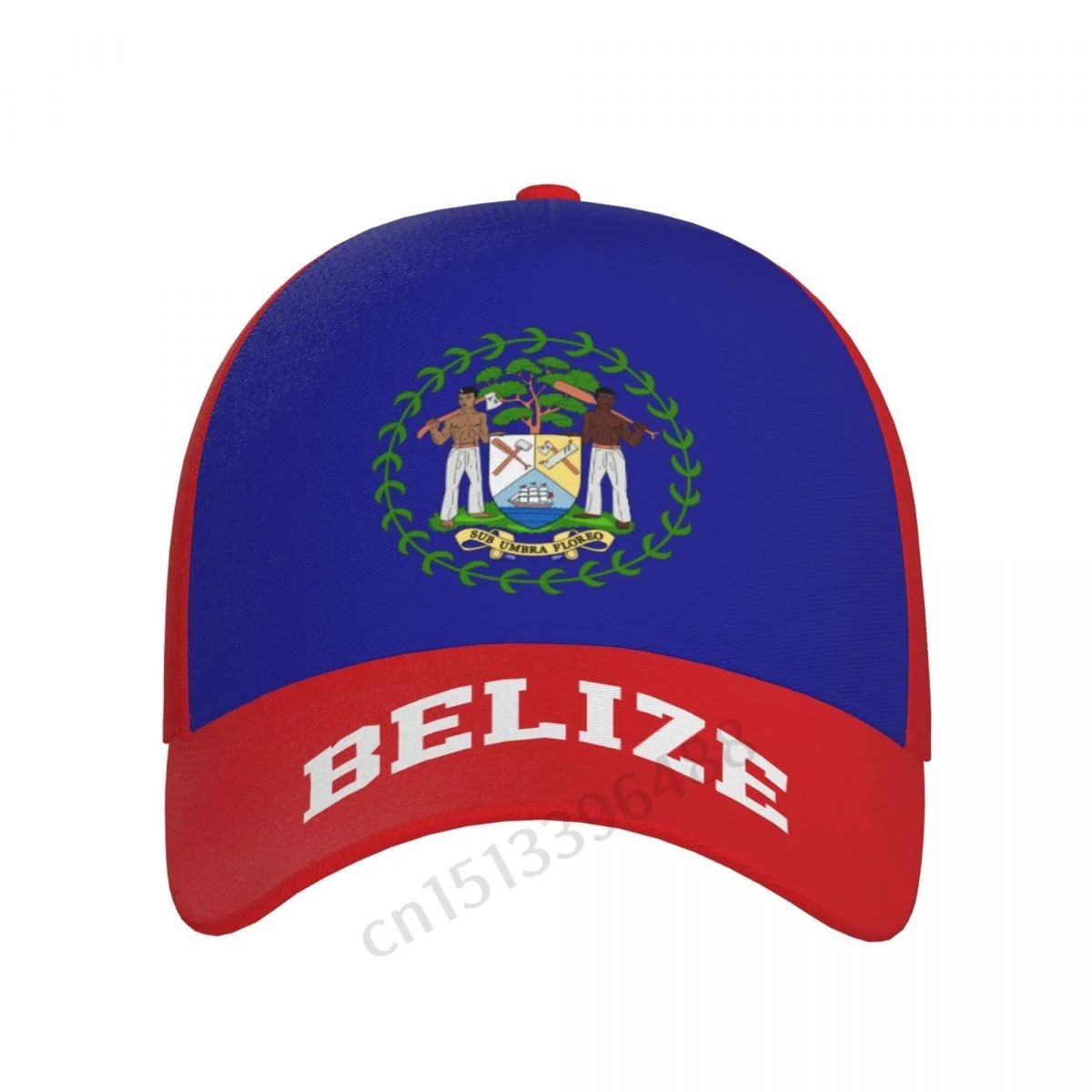 Belize 3D Soccer Hats Sun Baseball Cap Breathable Adjustable Men Women Outdoor Fishing Hat