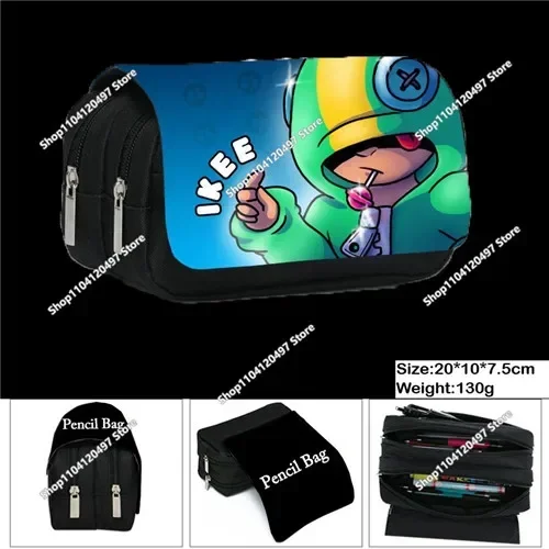Wilderness Game Cosplay Brawl Stars-rugzakken Waterdichte dagrugzak Lichtgewicht schooltassen Etui - afbeelding 1