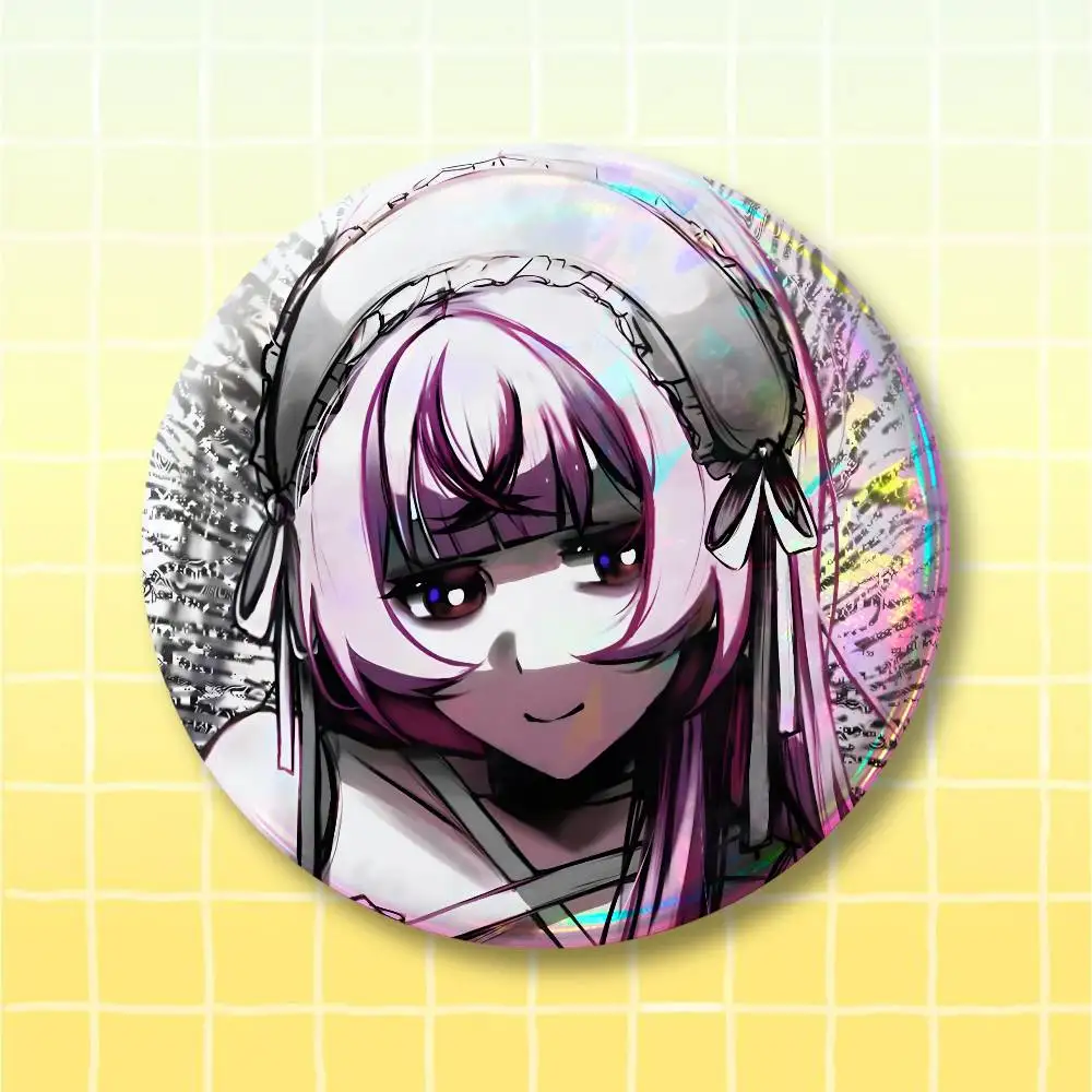 Q-Qualia Game Pin Buttons Round Badge for Clothes Bags Hats Pins Accessories Backpacks Tote Bags Unisex Outfit Decor
