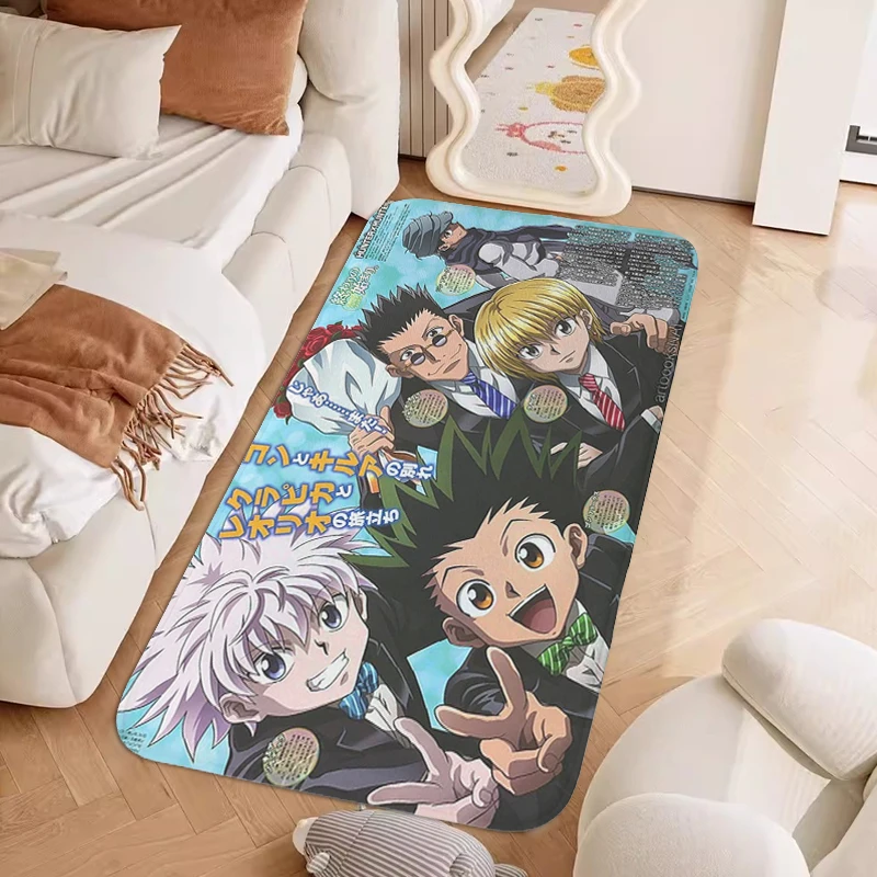 

Anime Bedroom Rug G-Hunter × Hunter Doormat Entrance Door Hallway Balcony Mat Slip-resistant Kitchen Living Room Floor Carpet