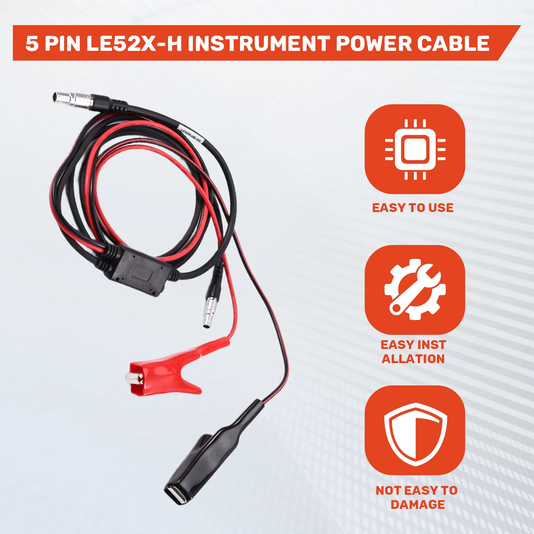 

【ЭЛЕКТРОННЫЕ АКСЕССУАРЫ】Кабель для передачи данных LE52X-H с 5-контактным разъемом для GPS-устройств Stonex Geomax Unistrong и адаптер для подключения к ADL PDL