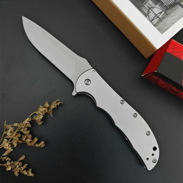 

KS 3655 8Cr13Mov Blade 420 Стальная ручка Высокий складной нож EDC Открытый Кемпинг Охота Выживание Военный Тактический Нож