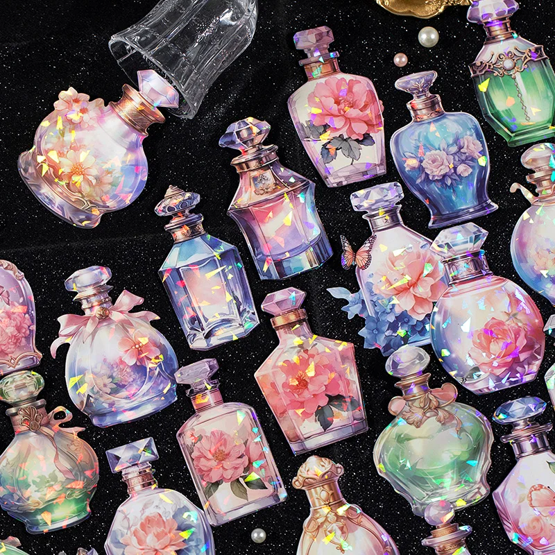 10 sztuk/paczka butelkowane seria Romance Scrapbooking dekoracyjne naklejki idealne dla Colalge Journaling Craft materiały dla majsterkowiczów