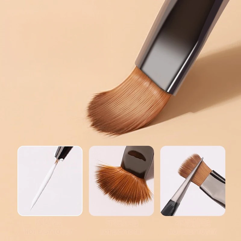 Pinceaux à ongles-Art Gel acrylique Kolinsky brosse fournitures de manucure outils accessoires produits trucs ongles Tech brosses choses