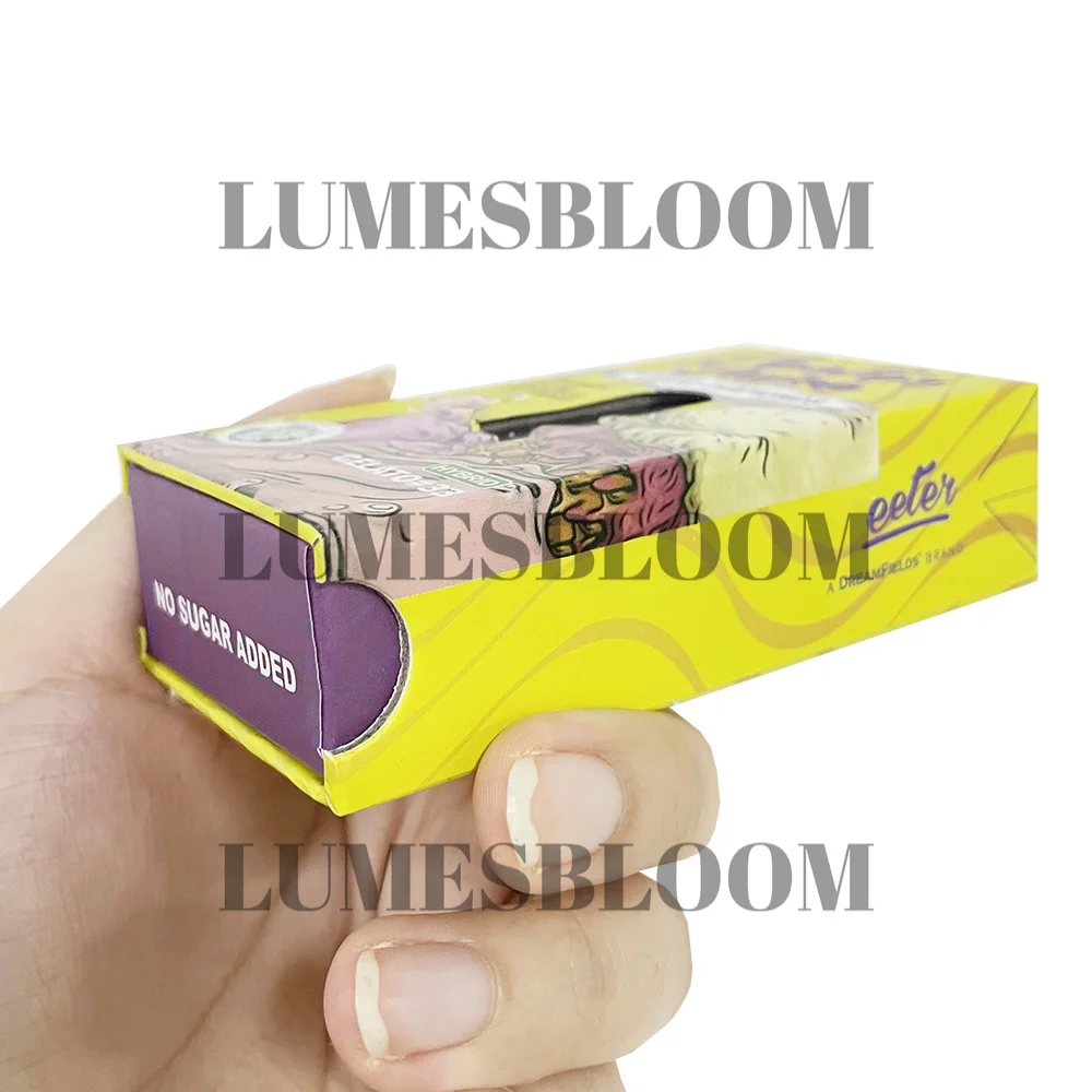 1ml Empty Juice Cart Storage Tank Cardboard Set Clear Window Cartridge Packaging with Childproof Lock Sponge Box Customize
