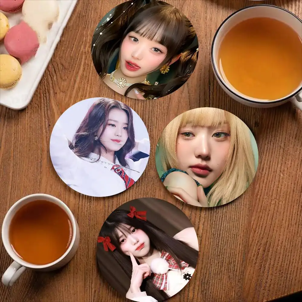 Jang Won Young KPOP Coaster Non-Slip Heat-Resistant Fun Dini