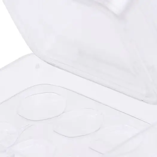 

1pc Dental Tooth Box Inside Membrane Tooth Implant Transparent Plastic Box