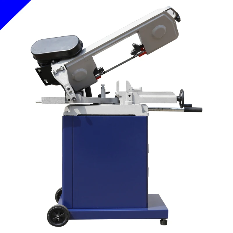 G5013W 5" Manual Band Saw Machine Metal Construction Industries New & Used Core Components Include Engine Gear Motor