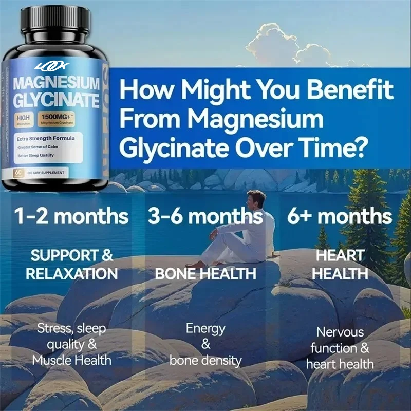 Magnesiumglycinaatsupplement - - Magnesium Glycinate Capsule recensie en prijs