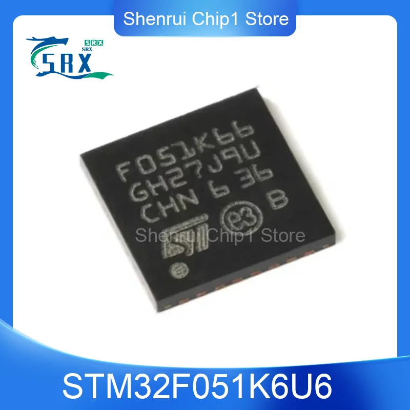 

(10piece) STM32F051K6U6 32-bit Microcontroller-MCU QFN32 IC Chip 100% Brand New Original MCU IC