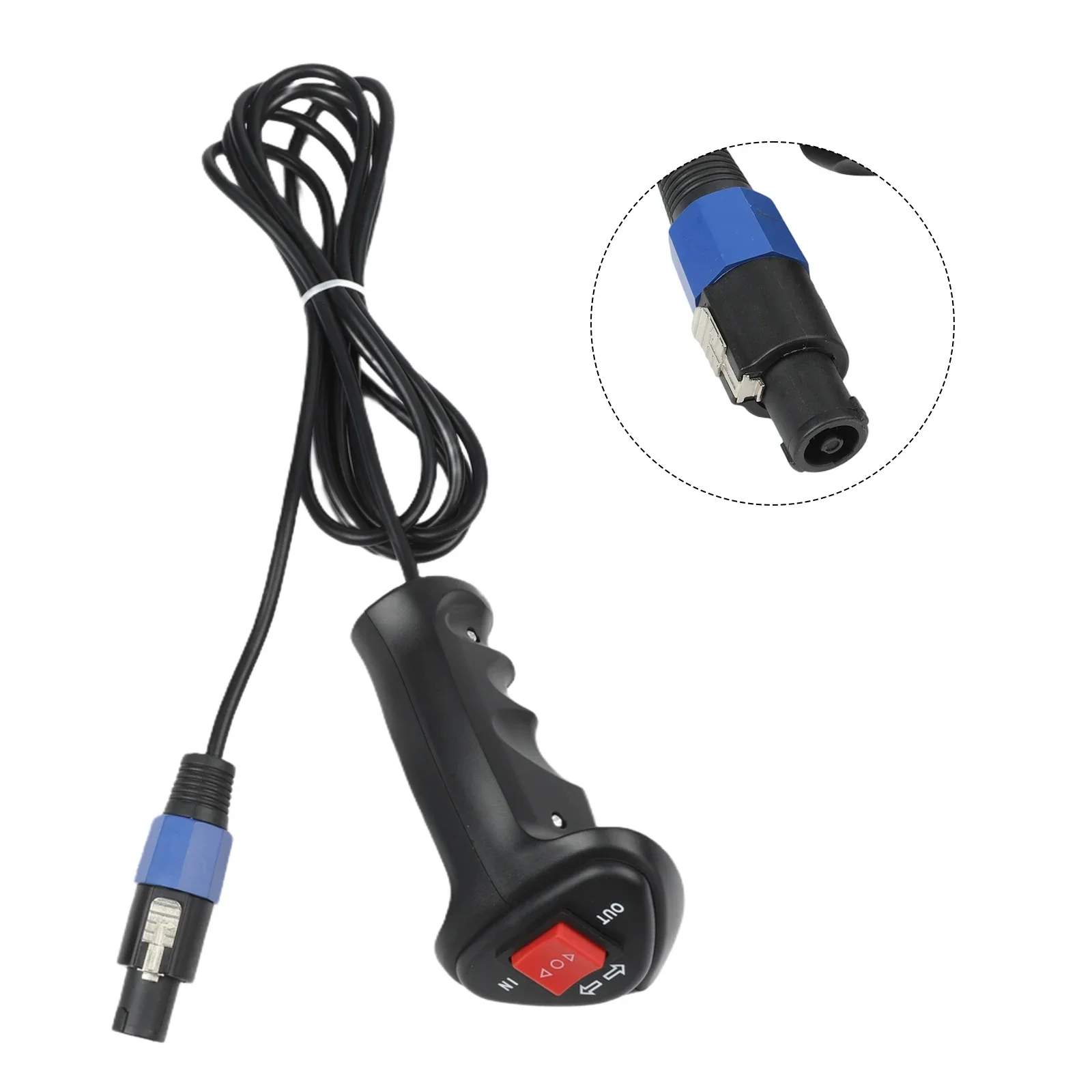 Off-road Recovery Winch Control Handle 12V Winch Controller User Friendly Winch Switch 1.5m Cable Easy Transport And Storage