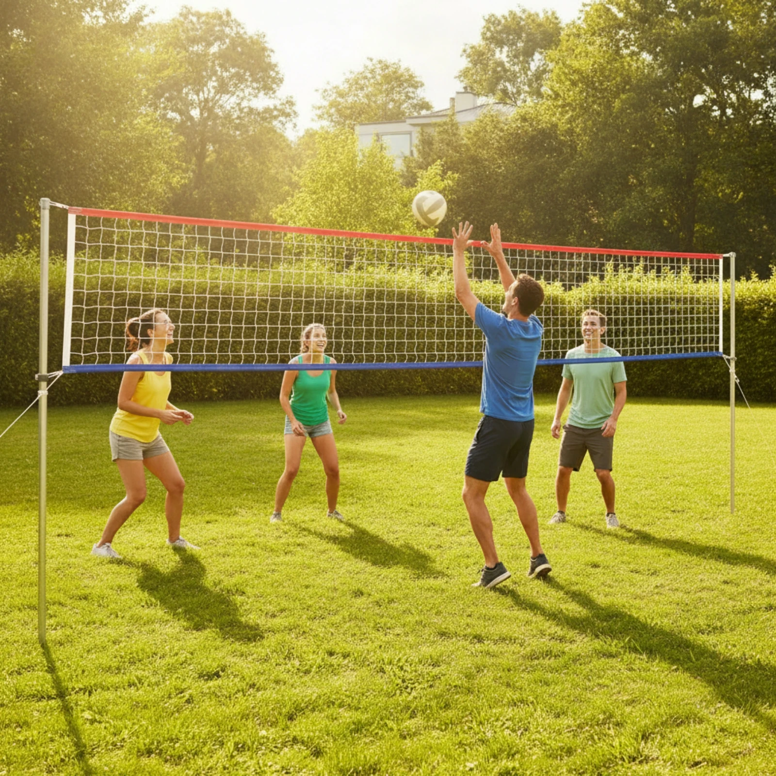 pool-volleyball-net-lightweight-outdoor-volleyball-net-waterproof-reinforced-for-families-backyard