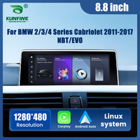 8.8” Car Radio For BMW 2 Series Convertible 2011-2017 NBT EVO GPS Navigation Multimedia Display Headunit Video Player Carplay