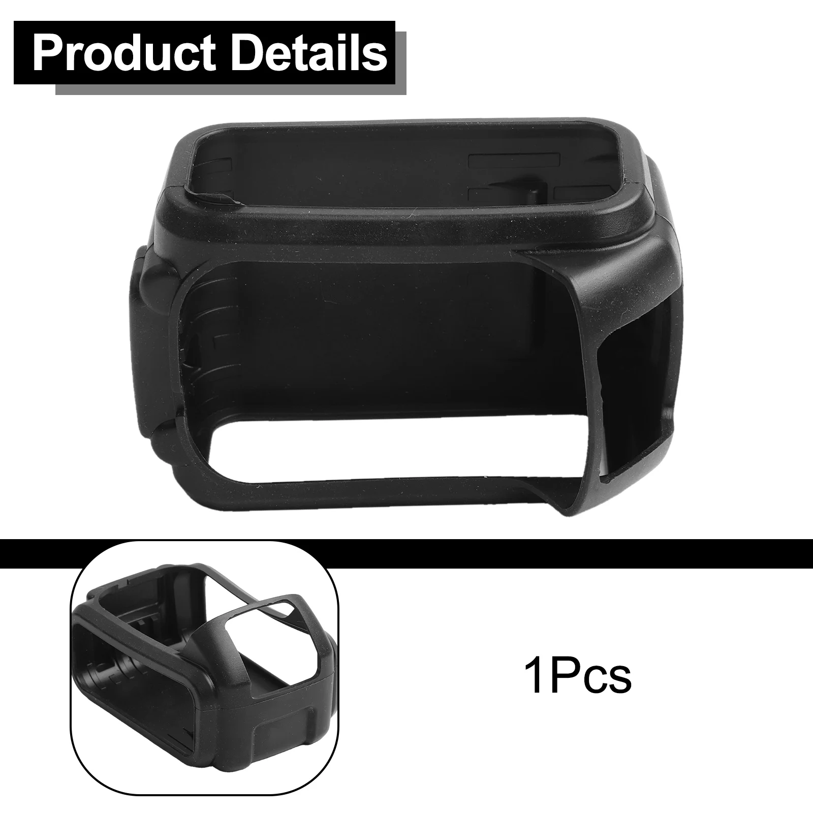 1pc Battery Case Black Battery Silicone Protective Cover Protect Case Cover For 20V 4.0/5.0 Battery Protective Cover Power Tool