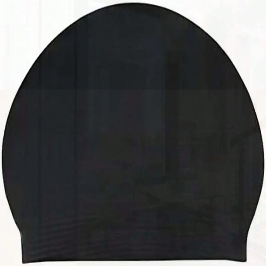 

Adult Professional Swimming Cap, Latex Unisex, 8" X 9.75" Inch, Bathing Cap, Swim Hair Protector