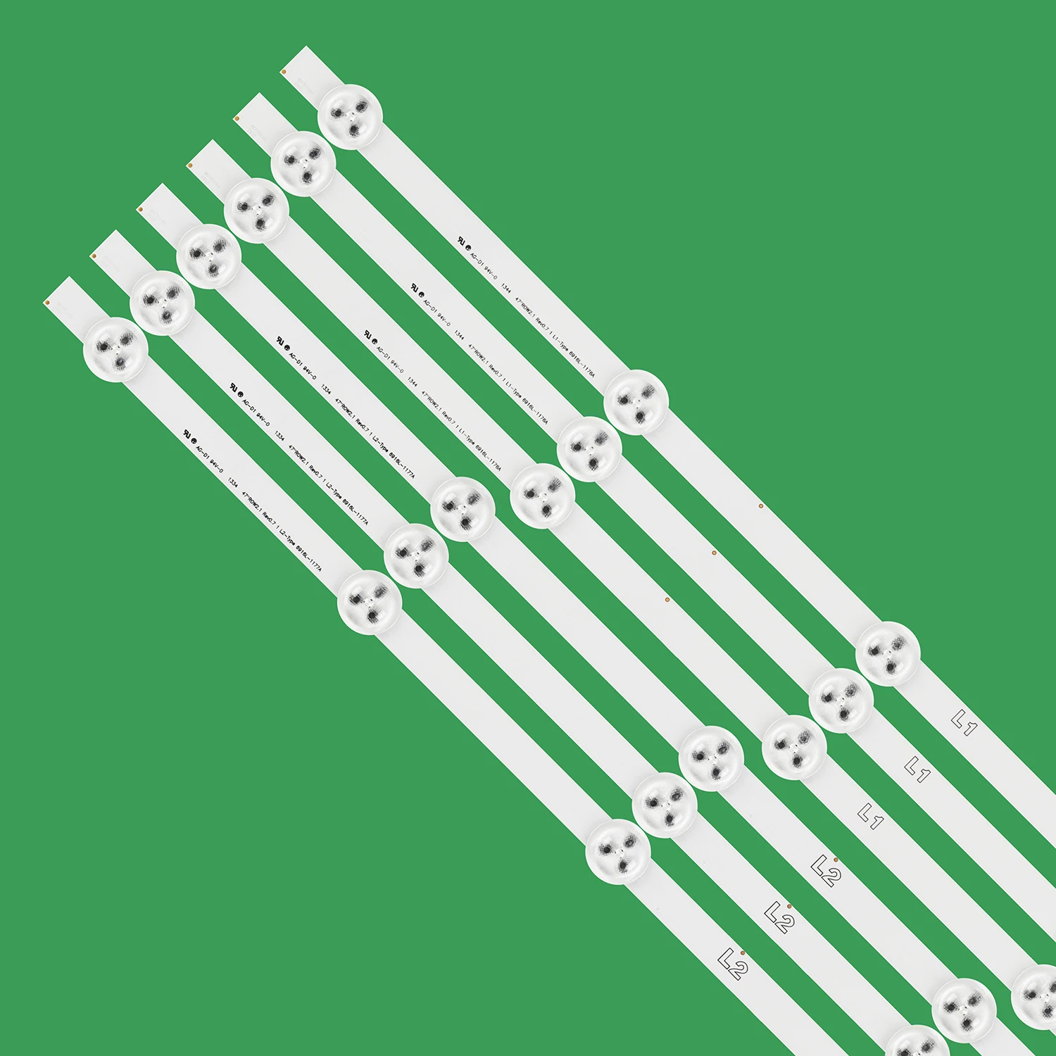 LED-achtergrondverlichtingstrips voor 47LN540V 47LN5420 47LA6210 47LN570R-ZA 47LN5758 47LN540V 47LN5750-UH 6916L-1259A 1260A 1261A 1262A